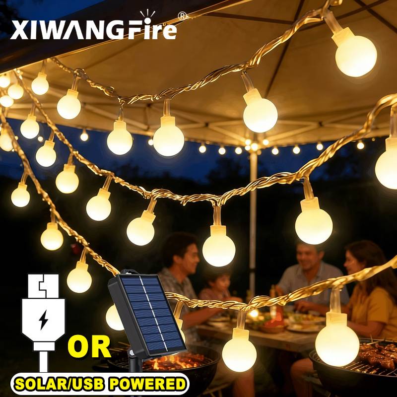Luzes de Cordão Solares/USB/Ba - Lighting Decoration Ideas avaliação e preço