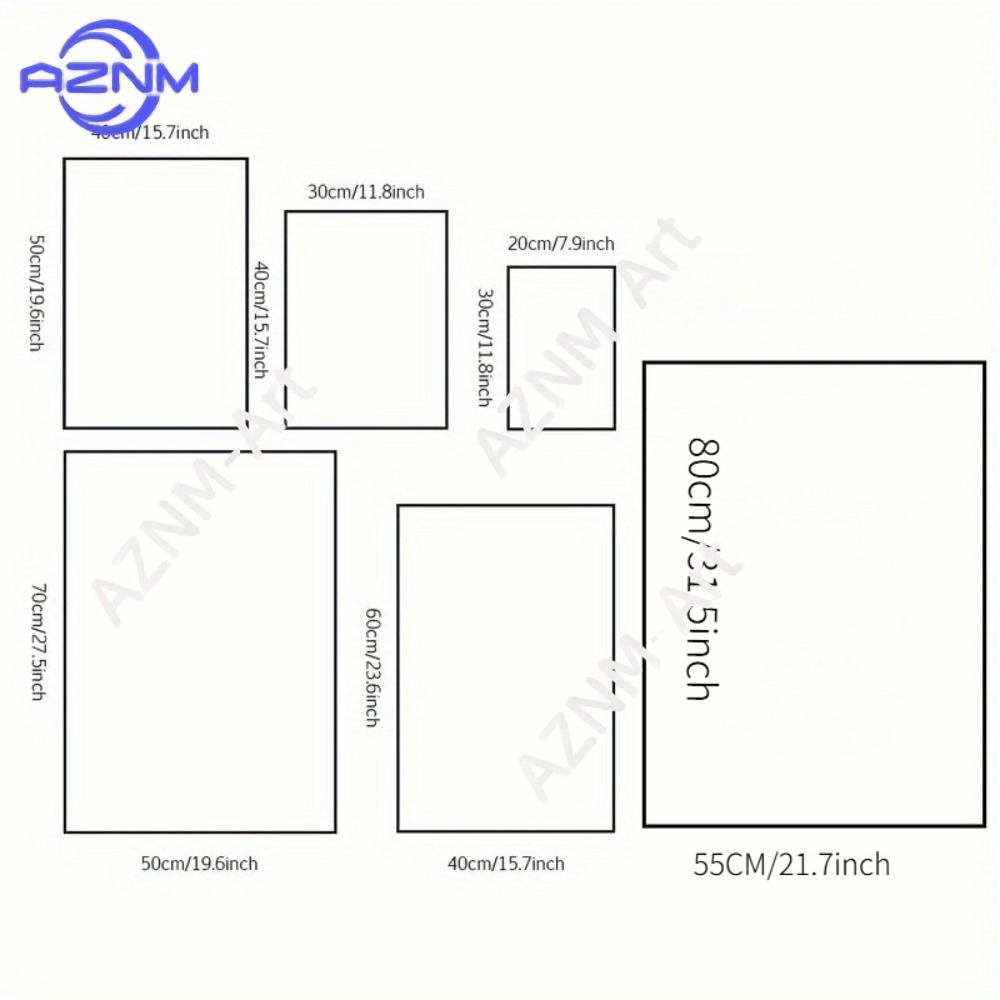 1Pc/3Pcs Pôster em Estilo Aqua - Lighting Decoration Ideas avaliação e preço