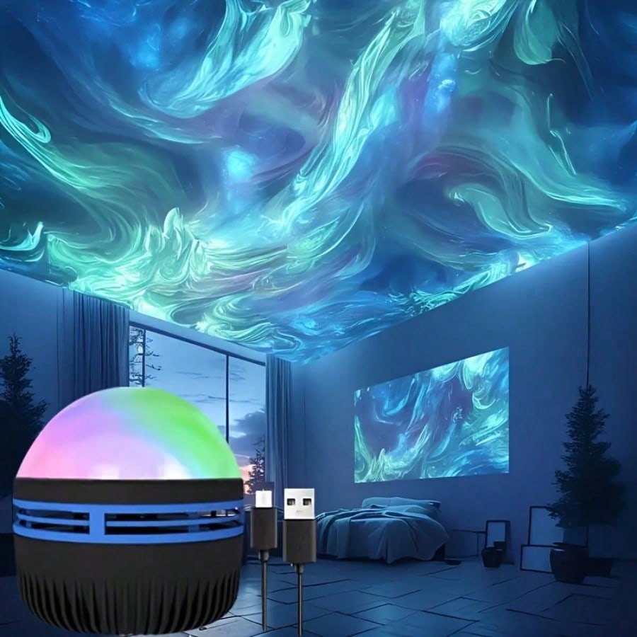 1 projetor de luz noturna, bol - Lighting Decoration Ideas avaliação e preço