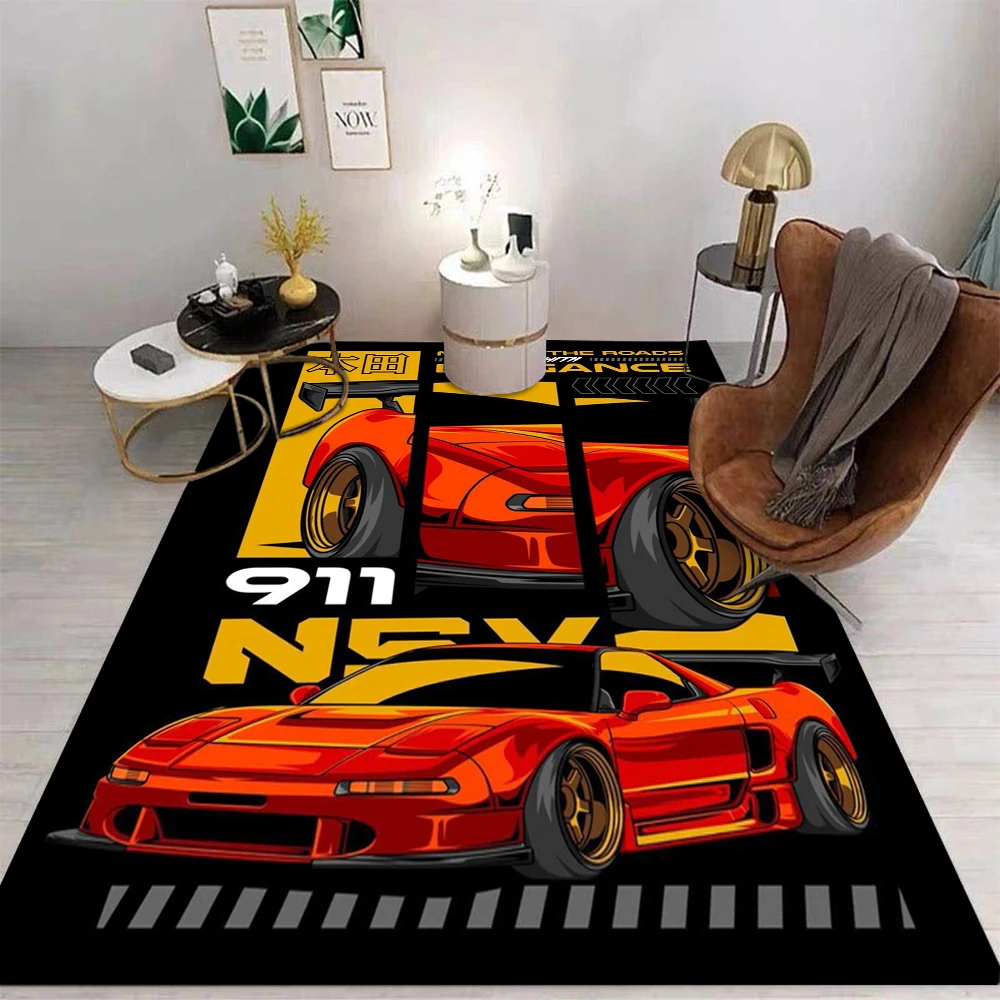 Jdms gtr bandeira padrão de ca - Lighting Mcqueen Bedroom Decor avaliação e preço