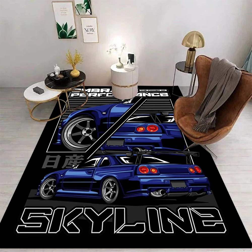 Jdms gtr bandeira padrão de ca - Lighting Mcqueen Bedroom Decor avaliação e preço